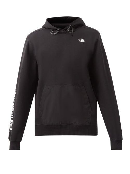 The North Face - Tech Cotton-blend Jersey Hooded Sweatshirt - Mens - Black