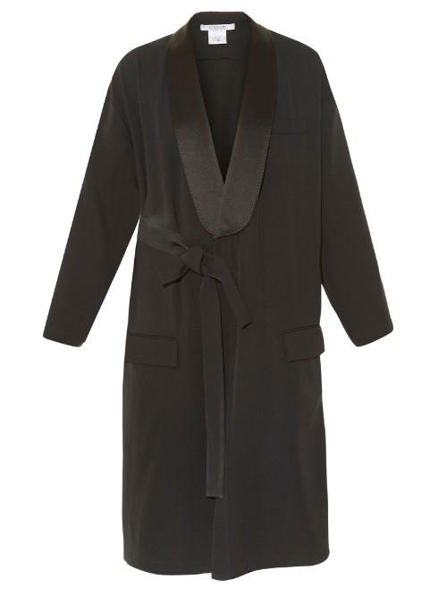 Givenchy Satin-lapel Cady Coat