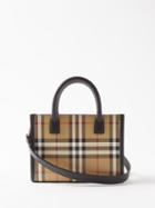 Burberry - Denny Vintage-check Tote Bag - Mens - Beige Multi