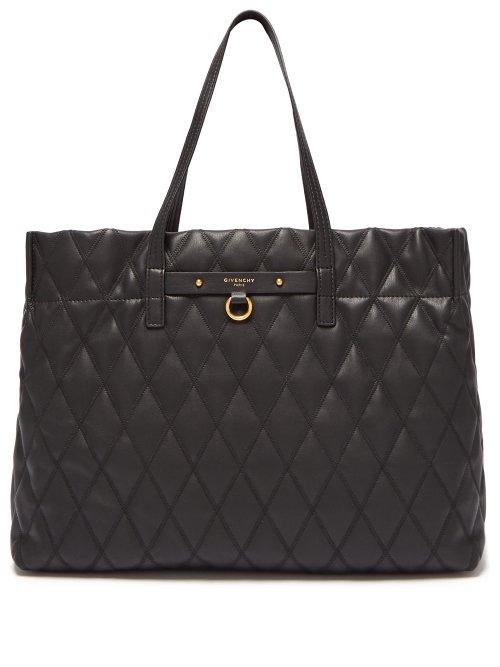 Matchesfashion.com Givenchy - Duo Quilted Leather Tote - Womens - Black