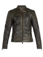 Matchesfashion.com Belstaff - Outlaw Leather Jacket - Mens - Black