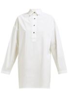 Matchesfashion.com On The Island - Faros Cotton Mini Dress - Womens - White