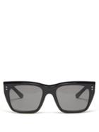 Mens Eyewear Celine Eyewear - Square Acetate Sunglasses - Mens - Black