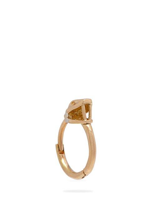 Matchesfashion.com Marc Alary - Snake Head 18kt Gold Single Earring - Womens - Yellow Gold