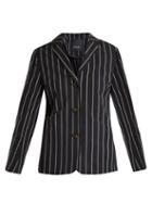 Matchesfashion.com S Max Mara - Colibri Jacket - Womens - Navy Stripe
