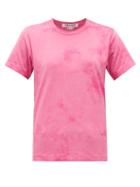Matchesfashion.com Comme Des Garons Comme Des Garons - Tie-dye Cotton T-shirt - Womens - Pink