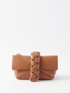 Demellier - Verona Mini Leather Cross-body Bag - Womens - Tan
