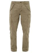 Matchesfashion.com Polo Ralph Lauren - Cotton Canvas Slim Fit Cargo Trousers - Mens - Khaki