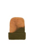 Matchesfashion.com Albertus Swanepoel - Bleached Wool Beanie Hat - Mens - Green Multi