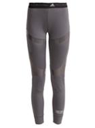 Matchesfashion.com Adidas By Stella Mccartney - Run Ultra Performance Leggings - Womens - Grey Multi