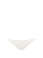 Matchesfashion.com Solid & Striped - Nantucket Low Rise Ribbed Bikini Briefs - Womens - White