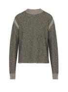 Matchesfashion.com Jil Sander - Crew Neck Cotton Blend Boucl Sweater - Mens - Black