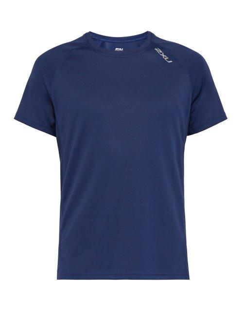 Matchesfashion.com 2xu - Xvent Performance T Shirt - Mens - Navy