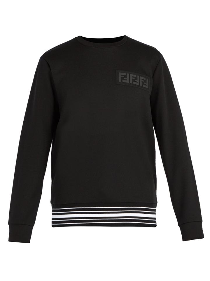 Fendi Ff Cotton-blend Sweatshirt