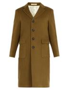 Matchesfashion.com Massimo Alba - Patch Pocket Wool Coat - Mens - Camel