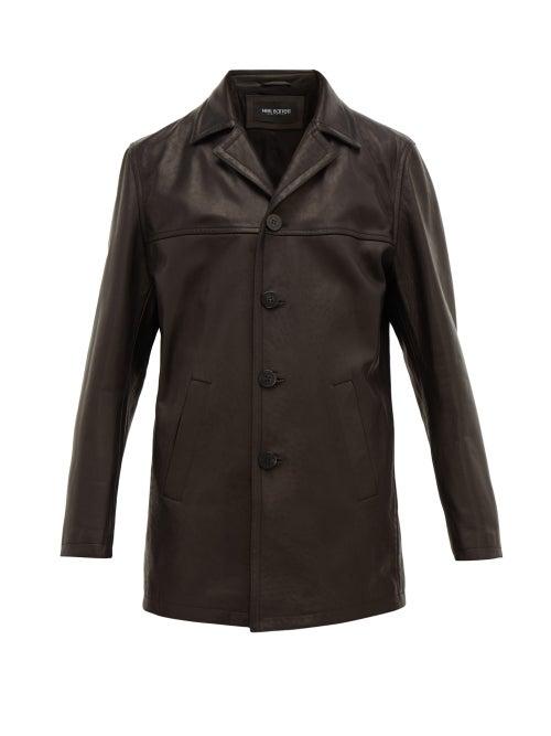 Matchesfashion.com Neil Barrett - Leather Jacket - Mens - Black