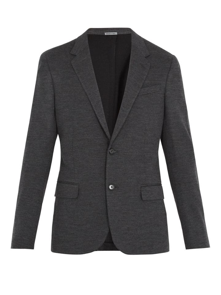 Lanvin Single-breasted Wool-blend Blazer