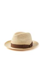 Borsalino - Federico Straw Panama Hat - Mens - Cream