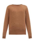 Matchesfashion.com Officine Gnrale - Seamless Wool Sweater - Mens - Brown