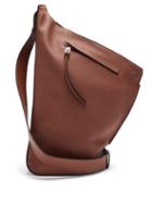 Matchesfashion.com Loewe - Anton Small Grained-leather Backpack - Mens - Brown