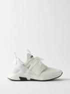 Tom Ford - Jago Neoprene And Leather Trainers - Mens - White