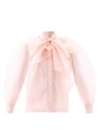 Ladies Rtw Max Mara - Unione Blouse - Womens - Light Pink