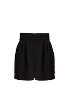 Dolce & Gabbana Button-detail Cloqu Shorts