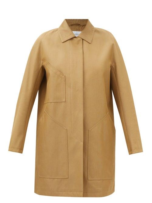 Max Mara - Carta Raincoat - Womens - Brown