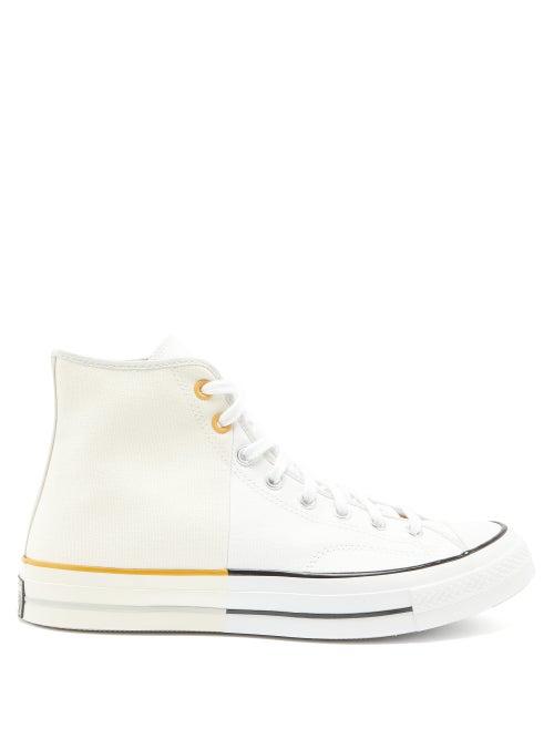 Matchesfashion.com Converse - Chuck 70 Two-tone High-top Canvas Trainers - Mens - White