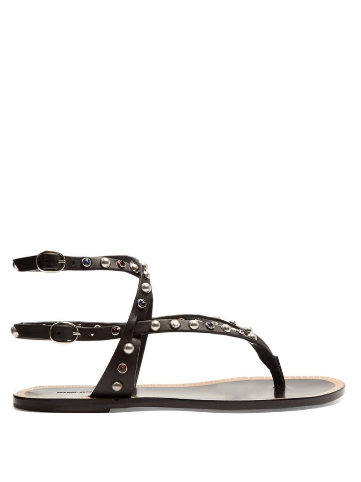 Isabel Marant Audrio Stone-embellished Sandals