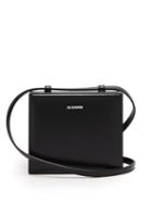 Matchesfashion.com Jil Sander - Case Mini Leather Cross Body Bag - Womens - Black