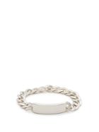 Maison Margiela Curb-chain Silver Bracelet