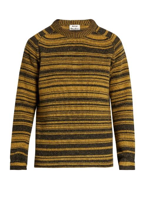 Acne Studios Kees Striped Wool Sweater