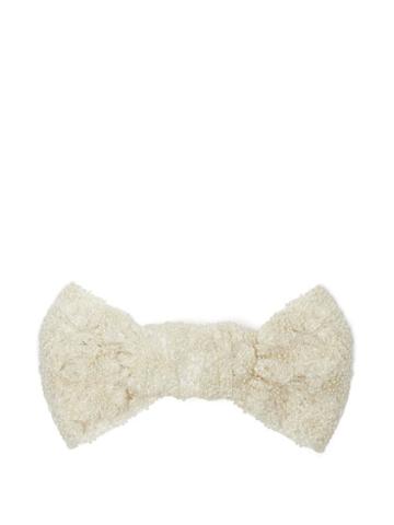 Matchesfashion.com Maison Michel - Simone Pearl And Lace Headband - Womens - White