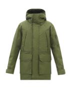 Goldwin - Hooded Gore-tex Down Coat - Mens - Green