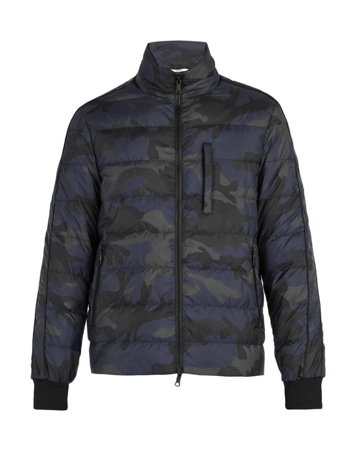 Valentino Camouflage Down Jacket