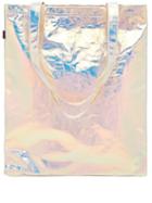 Matchesfashion.com Sies Marjan - Farah Iridescent Bonded Cotton Tote - Womens - Silver