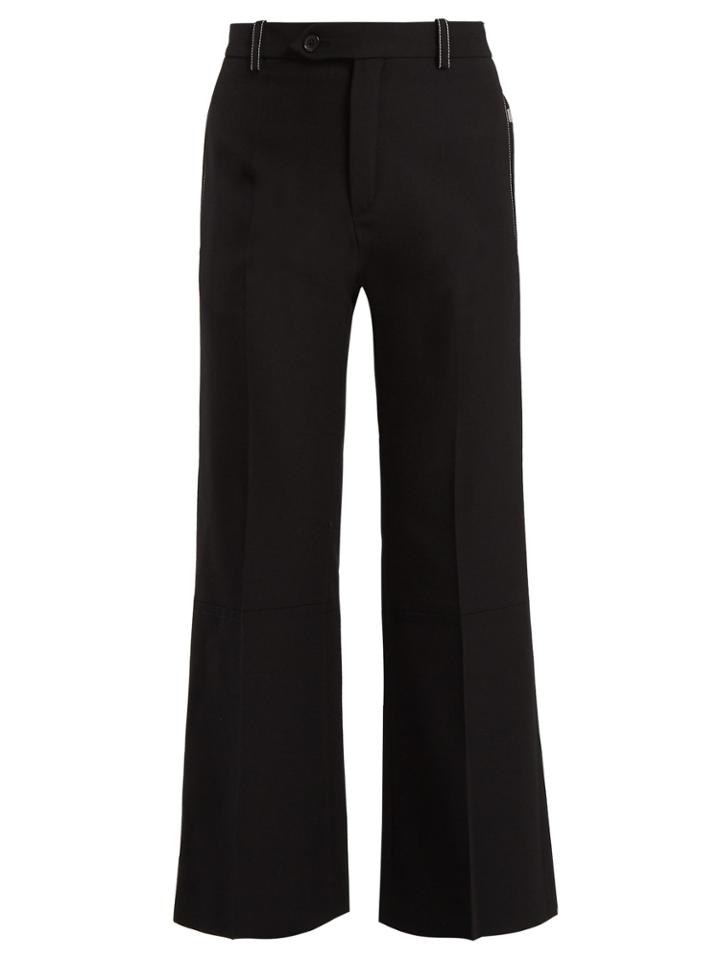 Chloé Cropped Mid-rise Trousers