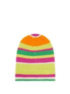 The Elder Statesman - Striped Cashmere Beanie - Womens - Multi