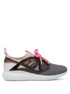 Matchesfashion.com Sophia Webster - Fly By Lace Up Scuba Trainers - Womens - Black Pink
