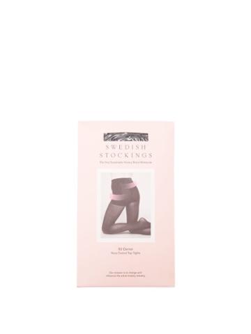 Ladies Lingerie Swedish Stockings - Nora 50-denier Control Tights - Womens - Black