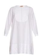 No. 21 Lace Trimmed Cotton-poplin Dress