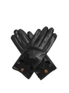Gucci Grosgrain-bow Leather Gloves