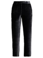 Sies Marjan Willa Cropped Silk-blend Velvet Trousers