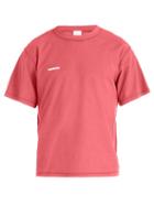 Matchesfashion.com Vetements - Inside Out Cotton T Shirt - Mens - Red