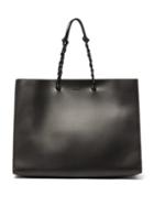 Matchesfashion.com Jil Sander - Braided Strap Large Leather Tote Bag - Womens - Black