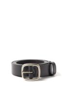 Acne Studios - Leather Belt - Mens - Black