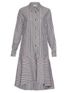 Osman Perfect 5 Pabita Striped Cotton Shirtdress