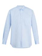 Comme Des Garçons Shirt Forever Point-collar Cotton-poplin Shirt