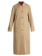 Burberry Wainscott Reversible Cotton And Wool Trench Coat